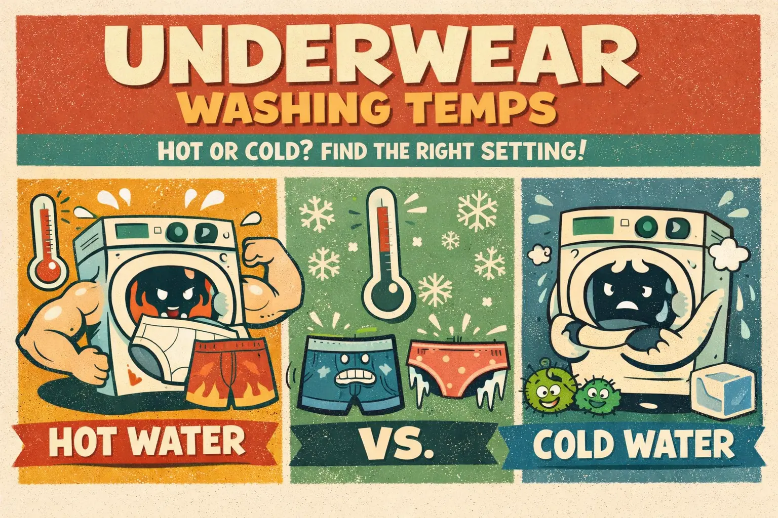 How Hot Should You Wash Underwear? (And Does It Actually Matter?)